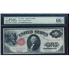 Image 1 : 1917 $1 Legal Tender Note PMG 66EPQ