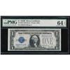 Image 1 : 1928B $1 Silver Certificate PMG 64EPQ