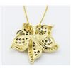 Image 5 : Levian 14KT Yellow Gold 1.50ctw Diamond Pendant with Chain