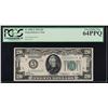 Image 1 : 1928 $20 Richmond Federal Reserve Note PCGS 64PPQ