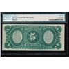 Image 2 : 1869 $5 Legal Tender Star Note PMG 64EPQ