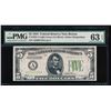 Image 1 : 1934 $5 Boston Federal Reserve Note PMG 63EPQ