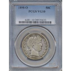 1898-O Baber Half Dollar Coin PCGS VG10