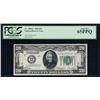 Image 1 : 1928 $20 San Francisco Federal Reserve Note PCGS 65PPQ