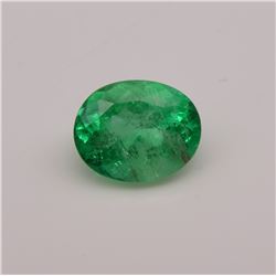 1.84ct GIA Certified Colombian Emerald Gemstone