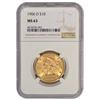 Image 1 : 1906-D $10 Liberty Head Eagle Gold Coin NGC MS63