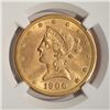 Image 3 : 1906-D $10 Liberty Head Eagle Gold Coin NGC MS63
