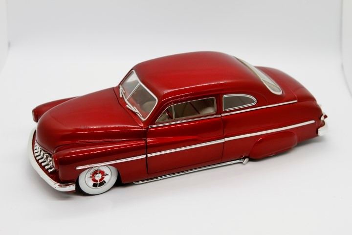 1949 Purple With Flames Mercury Lead Sled 1:18 Scale Diecast 1949 Purple With Flames Mercury Lead Sled 1:18 Scale Diecast