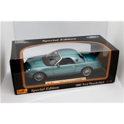 Thunderbird Show Car 1/18 Maisto Jaune Métal Thunderbird Show Car 1/18 Maisto Jaune Métal