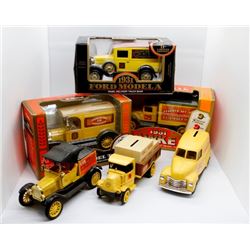 Lot of 7 Home Hardware Vehicles