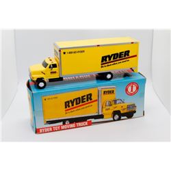 Two Ryder moving trucks 1:64 scale Has Boxes