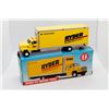Image 1 : Two Ryder moving trucks 1:64 scale Has Boxes