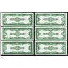 Image 2 : Lot of (6) Consecutive 1923 $1 Silver Certificate Notes Uncirculated