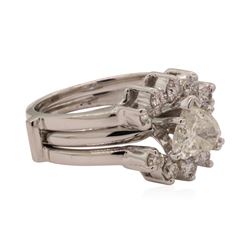 1.13 ctw Diamond Ring - Platinum