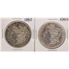Lot of 1880 & 1883 $1 Morgan Silver Dollar Coins