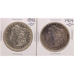 Lot of 1892-O to 1904-O $1 Morgan Silver Dollar Coins