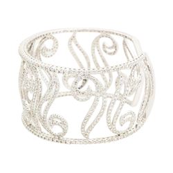 10.00 ctw Diamond Bracelet - 14KT White Gold