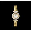 Geneve 14KT Gold 1.10 ctw Diamond Ladies Watch