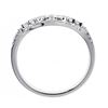 Image 2 : 0.26 ctw Diamond Ring - 18KT White Gold