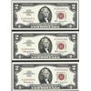 Image 1 : Lot of (3) Consecutive 1963 $2 Legal Tender Notes