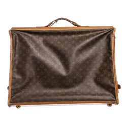 Louis Vuitton Monogram Canvas Leather Vintage Garment Bag