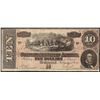 Image 1 : 1864 $10 Confederate States of America Note