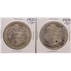 Lot of 1900-O & 1904-O $1 Morgan Silver Dollar Coins