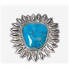 Image 1 : Navajo Sterling Turquoise Pin