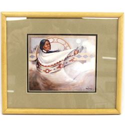 Hand Signed 2000 Framed Print by Mary Beagle