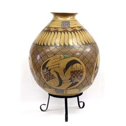 Large Vintage Mata Ortiz Polychrome Olla