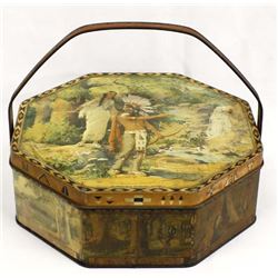 Antique Vintage Loose-Wiles Biscuit Company Tin