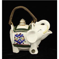 Adorable Vintage Japanese Elephant Teapot