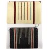 Image 2 : 2 Chimayo Wool Textile Zippered Purses
