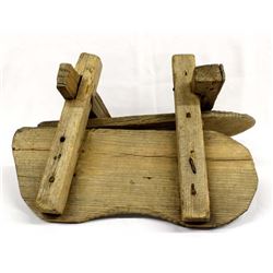 Antique Western Cowboy Wood Pack Saddle