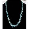 Image 1 : Navajo Sterling Turquoise Nugget Necklace