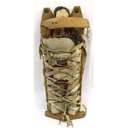 Historic Navajo Doll Cradleboard & Doll