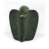 Ethnic Art Deco Carved Stone Elephant