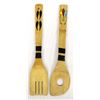 Image 1 : Hopi Hand Painted Wood Spaghetti Spoon & Fork