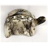 Navajo Horse Hair Pottery Turtle by Vail