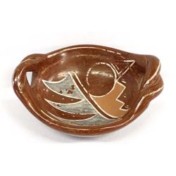 Early Native American Santa Clara Pottery Bowl