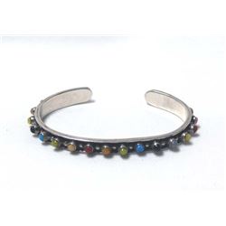 Sterling Silver Multi-Stone Bracelet