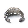 Image 2 : Stunning Navajo Sterling Sand Cast Inlay Bracelet