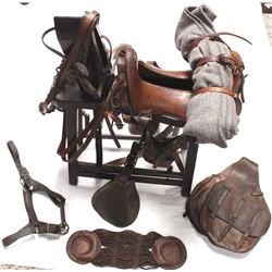 Antique McClellan Saddle & Gear