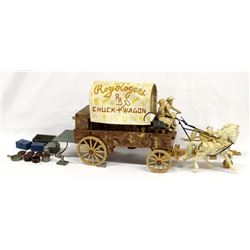 Vintage Roy Rogers Toy Chuck Wagon