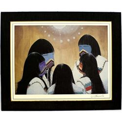 Native American Hopi Shalako Print