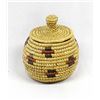 Image 1 : Northwest Coast Eskimo Lidded Basket