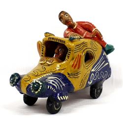 Mexican Pottery Car