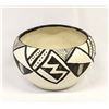 Image 1 : 1972 Acoma Pottery Bowl by C. Chino