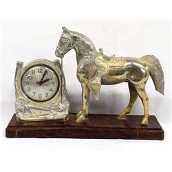 Vintage 1950-1960 Electric Cowboy Clock