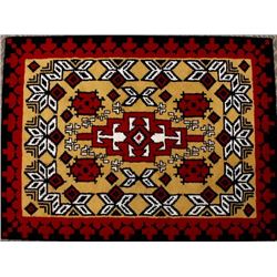 Gorgeous Brand New Anasazi Traders 100% Wool Rug